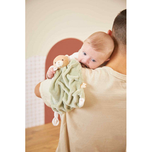 Doudou ourson - Vert