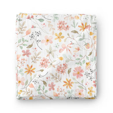 Mousseline de bambou - Fleurs de soie