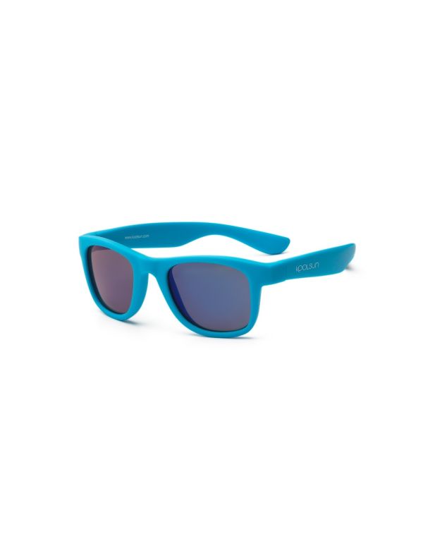 Wave - lunettes de soleil pour enfant - Bleu Néon