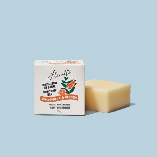 Revitalisant en barre eucalyptus et orange