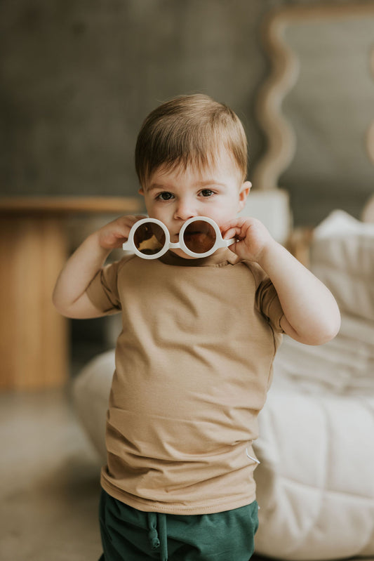 T-shirt en bambou Beige