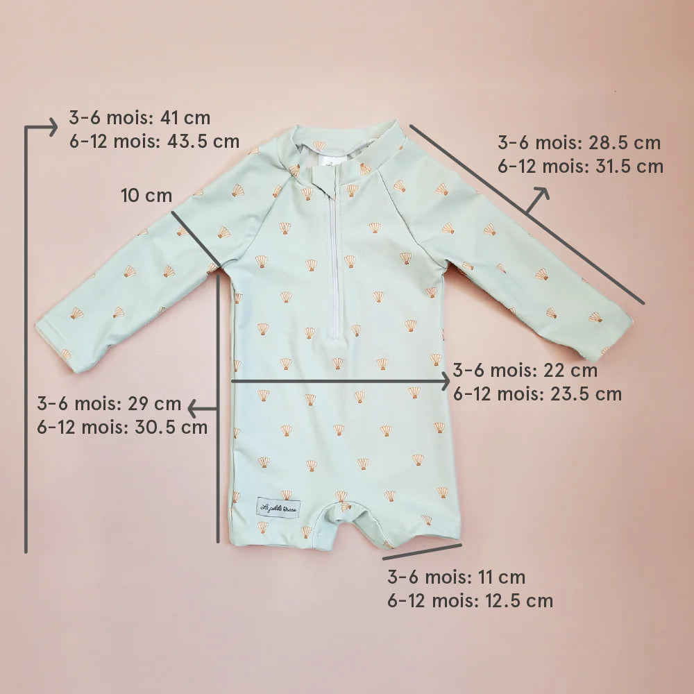 Maillot UV - Coquillage