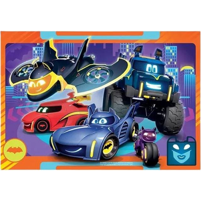 Batwheels : Prêt pour l'action - 2 puzzles de 24 mcx