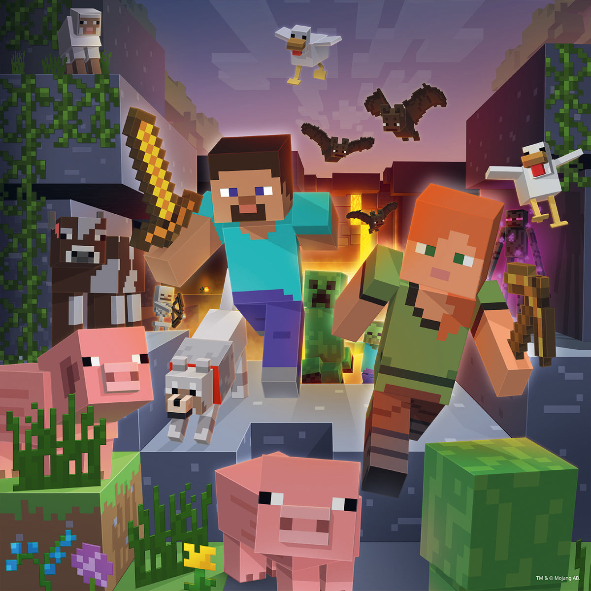 Minecraft Biomes 3 x 49 mcx