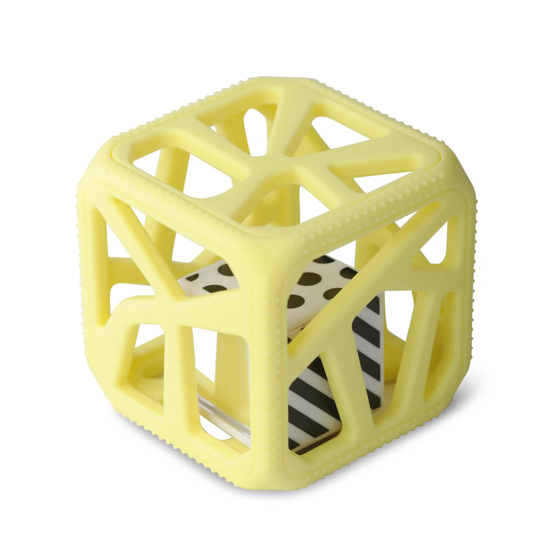 Cube à mâchouiller - Jaune