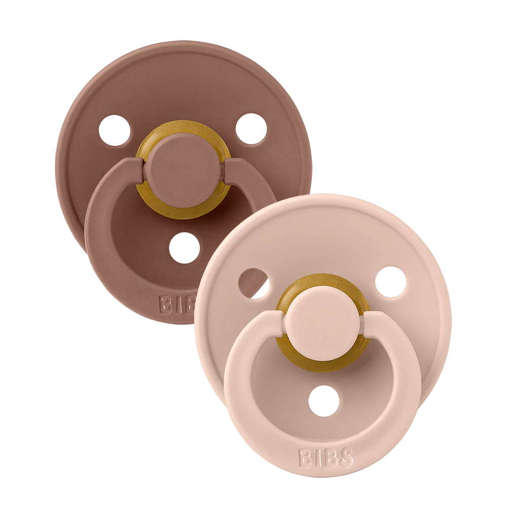 Suce Colour tétine ronde - Woodchuck/blush