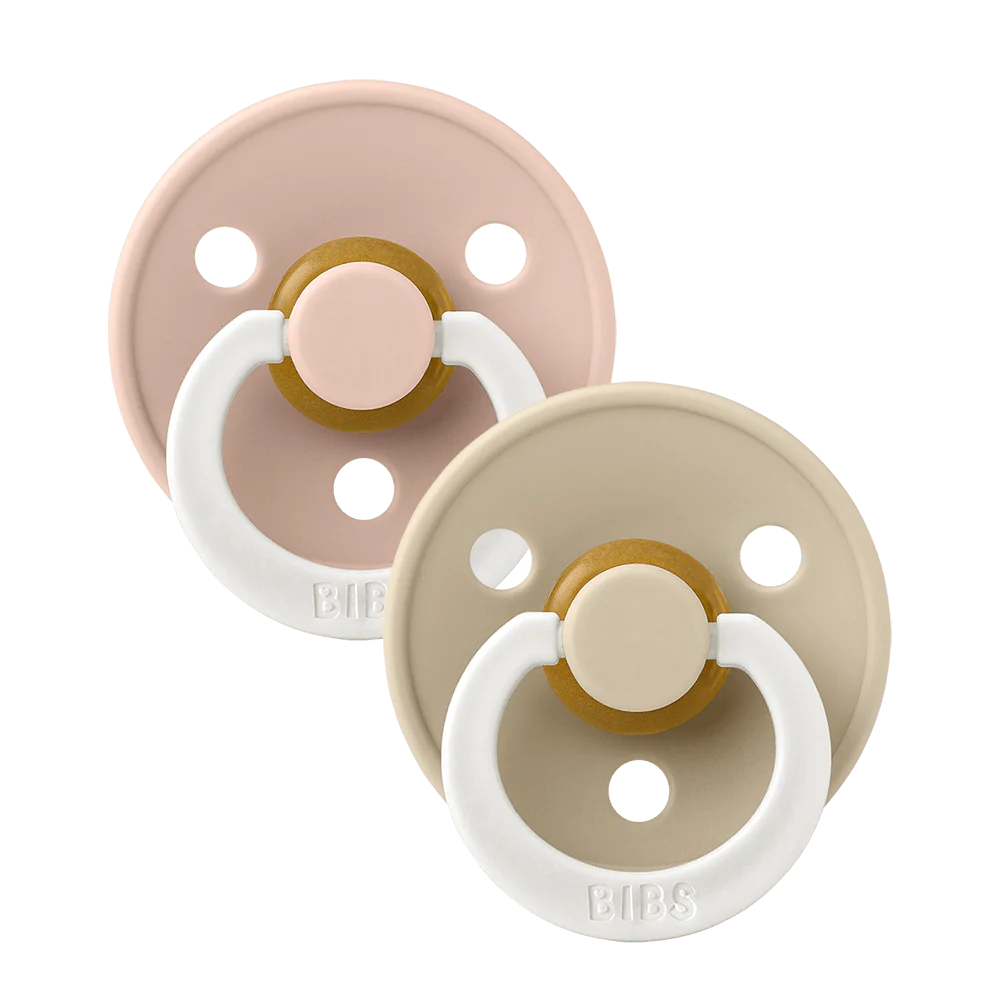 Suce Colour Glow tétine ronde - Blush/Vanille