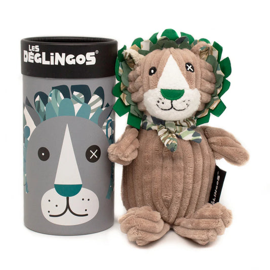 Peluche avec boîte cadeau Petit Simply Jelekros le lion