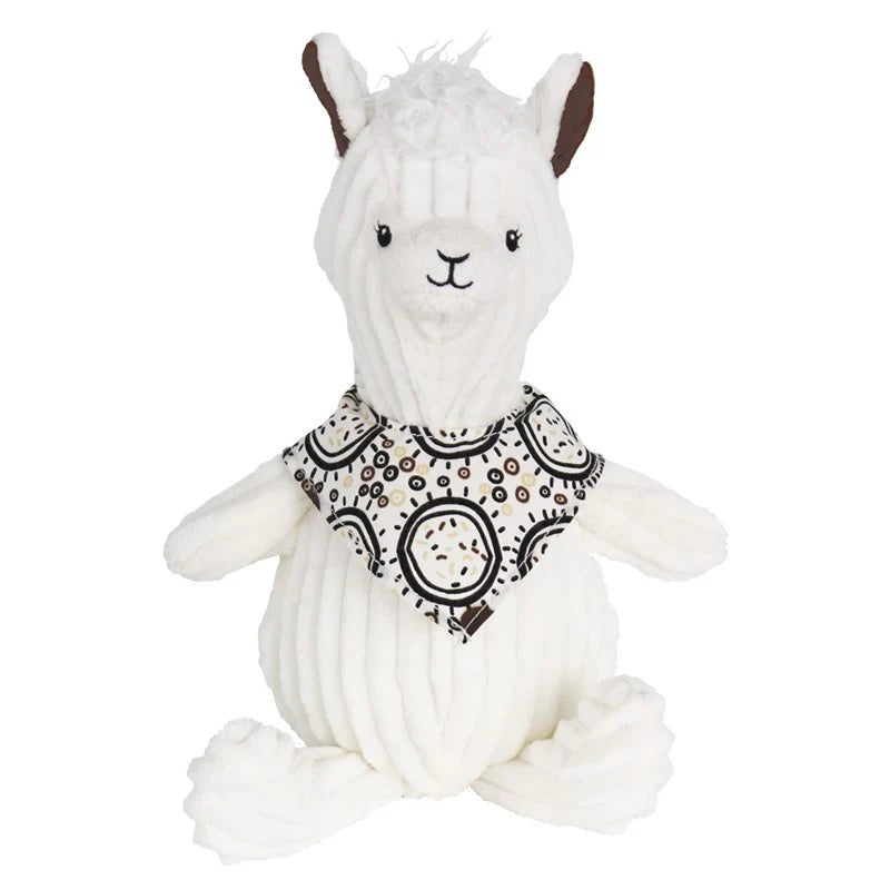 Peluche avec boîte cadeau Petit Simply Muchachos le lama