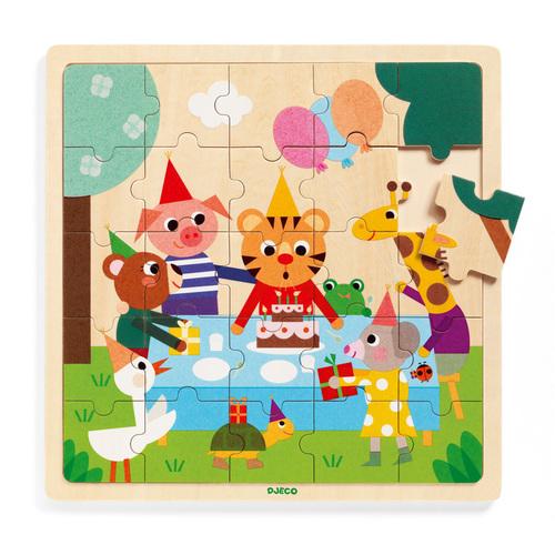 Puzzle en bois Happy