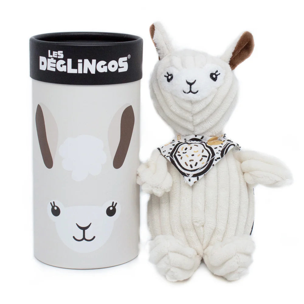 Peluche avec boîte cadeau Petit Simply Muchachos le lama