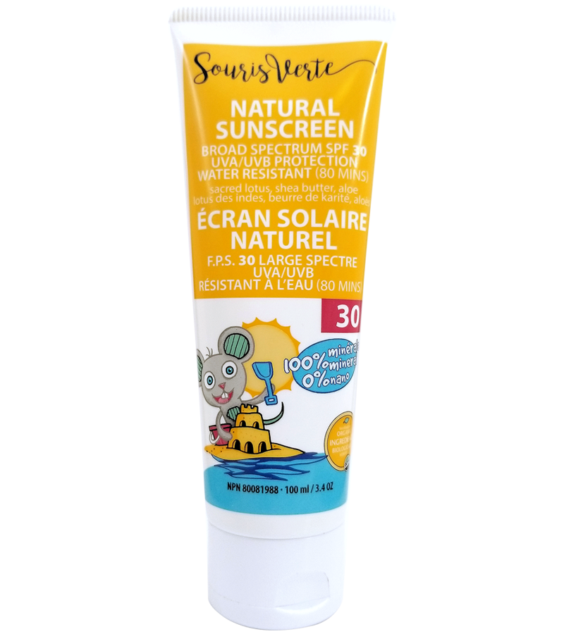 Écran solaire naturel