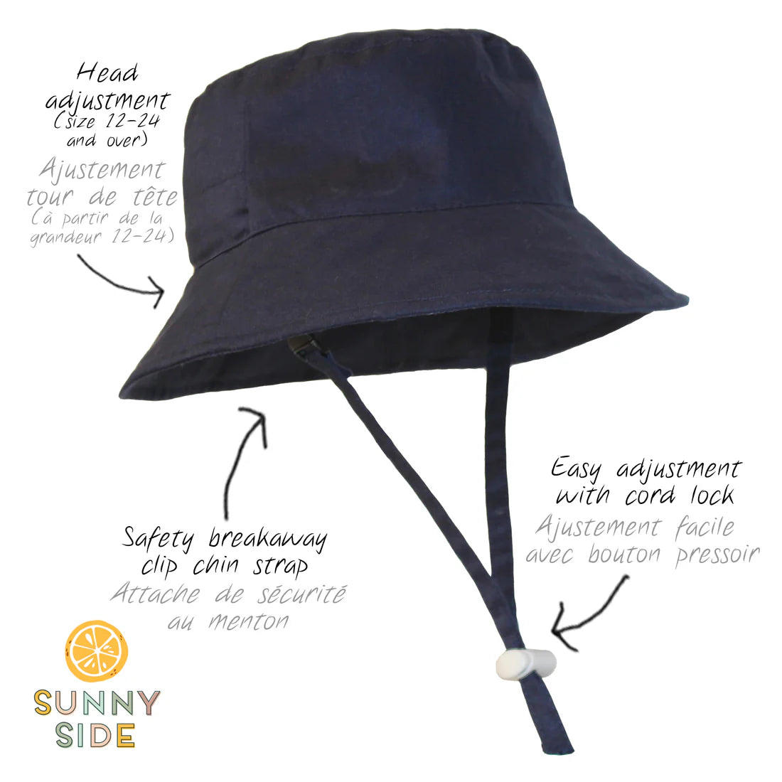 Chapeau Bucket - Indigo