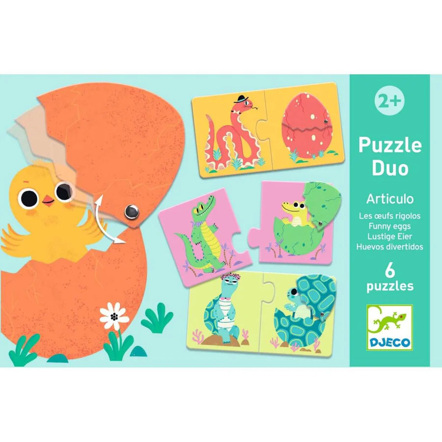 Puzzle Duo / Articulo Les Oeufs Rigolos