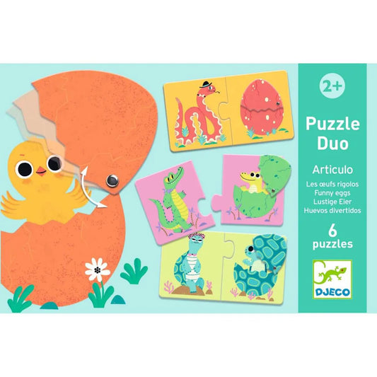 Puzzle Duo Articulo Les Oeufs Rigolos