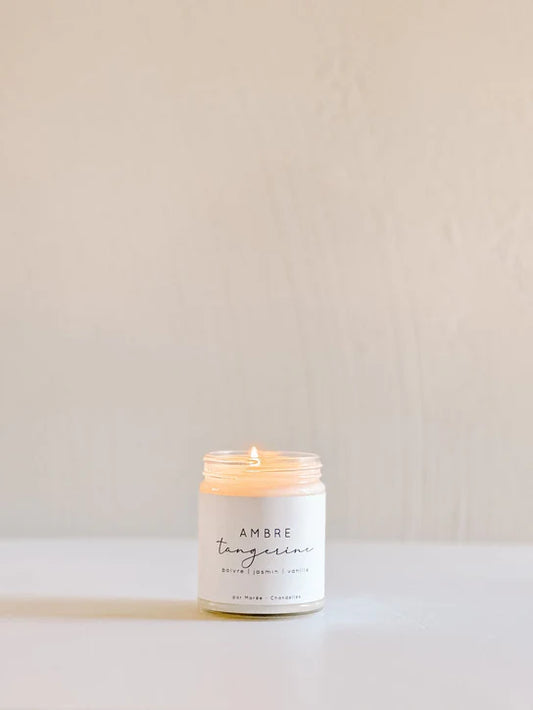 CHANDELLE DE SOYA - Ambre tangerine