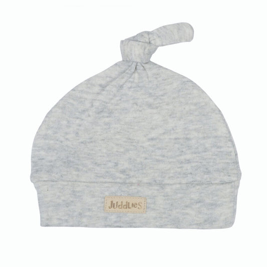 Collection Breathe EZE | Chapeau de bébé nouveau-né : Fleck gris clair