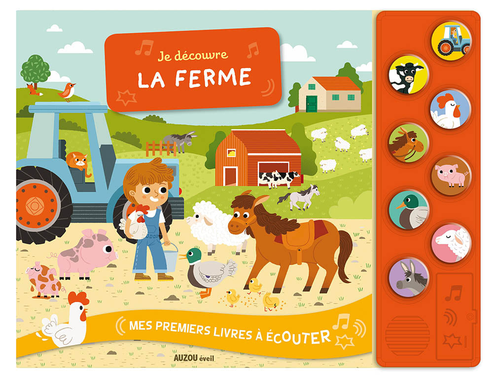 Mes premiers livres à écouter je découvre la ferme