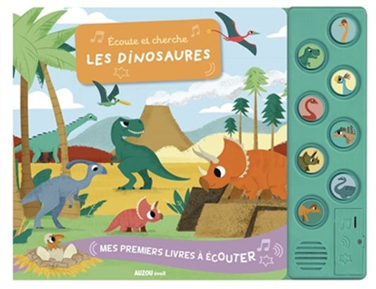 Mes premiers livres à écouter les dinosaures