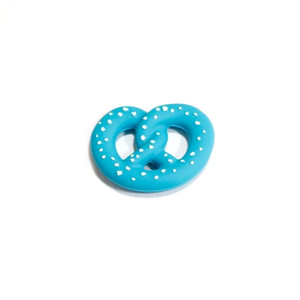 Jouet de dentition – Bretzel: Turquoise