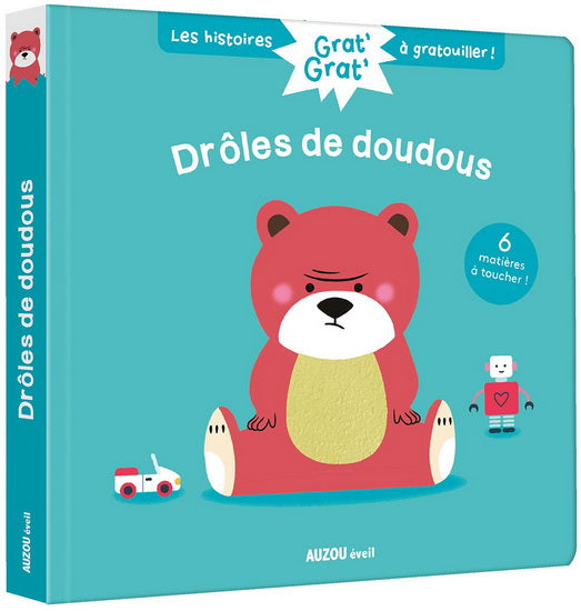 Livre grat grat drôles de doudous