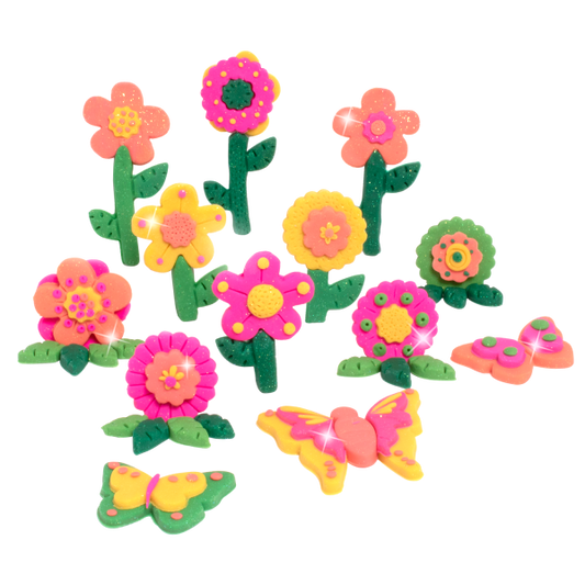 Moules fleurs et papillons