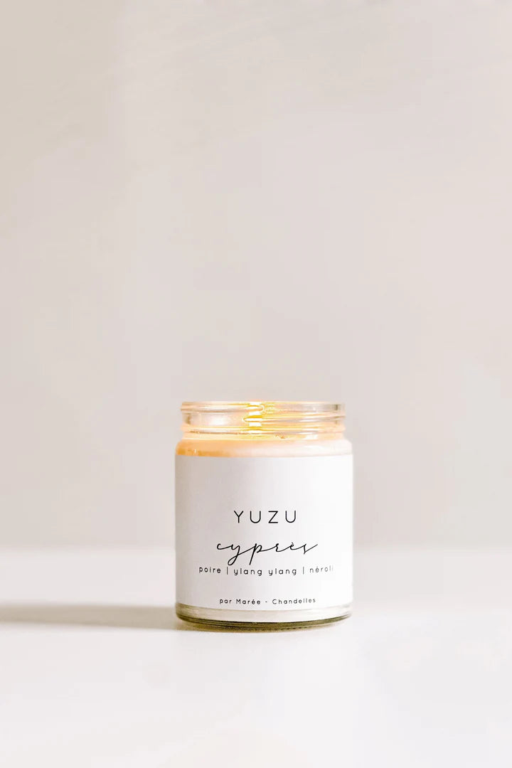 CHANDELLE DE SOYA - Yuzu cyprès