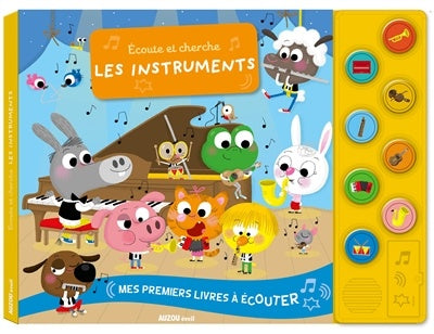 Mes premiers livres à écouter les instruments