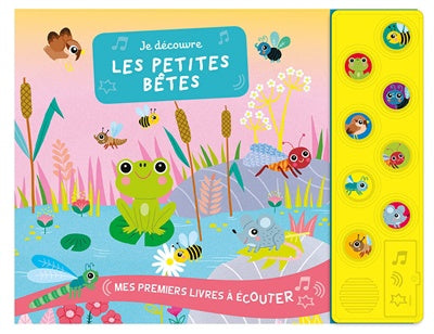 Mes premiers livres à écouter les petites bêtes