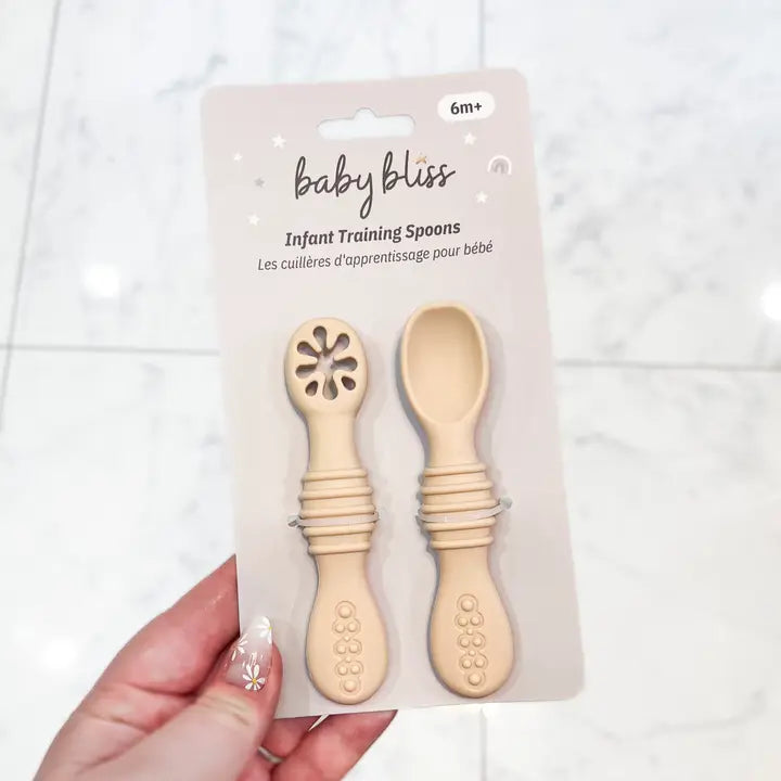 Cuillères d'entraînement pour nourrissons pour l'auto-alimentation