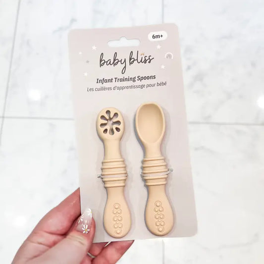 Cuillères d'entraînement pour nourrissons pour l'auto-alimentation