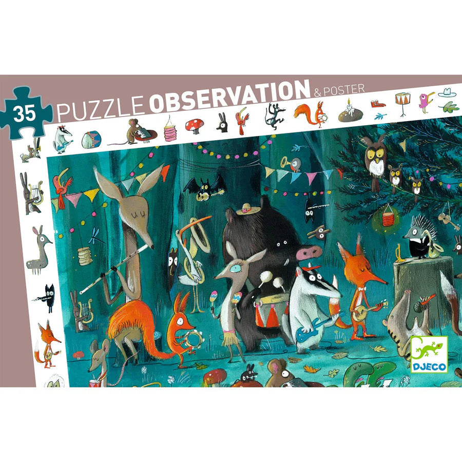 Puzzle d'observation L'orchestre