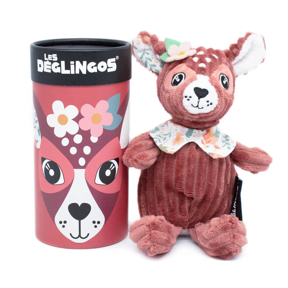 Peluche avec boîte cadeau Petit Simply Mélimélos la biche