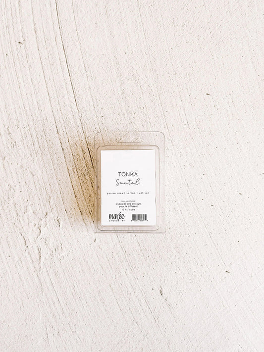 CUBES DE CIRE DE SOYA POUR DIFFUSEUR - Tonka Santal