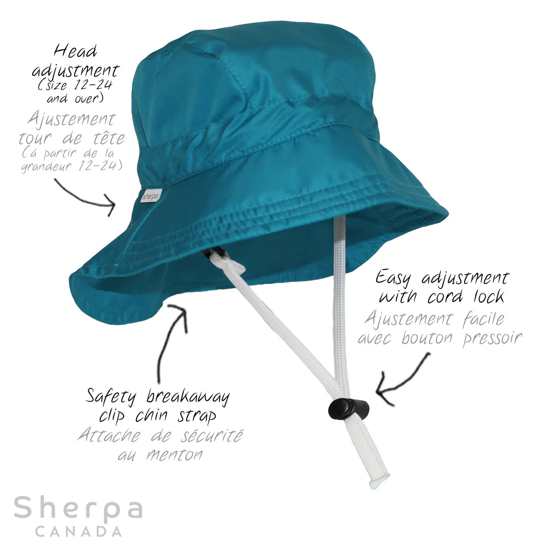 Chapeau Sport Nylon - Turquoise