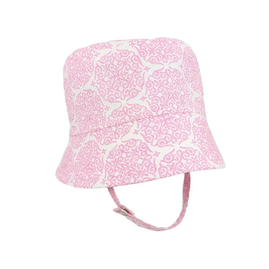 Chapeau d'été classique Damask Rose