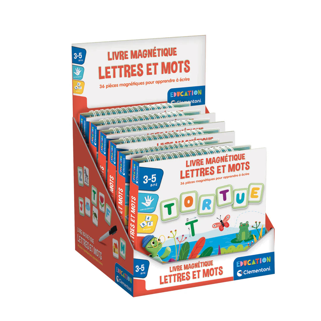 Lettres magnétiques pour carnet de voyage
