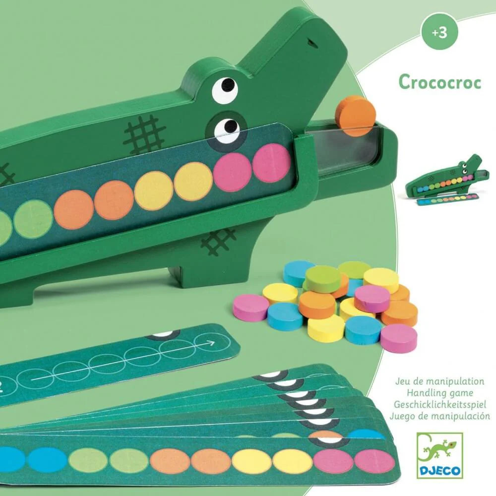 Jeu de manipulation Crococroc