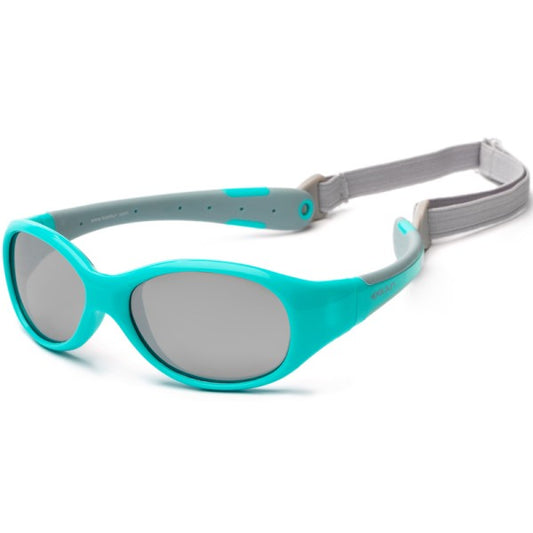 Flex - lunettes de soleil pour enfant - Turquoise Gris