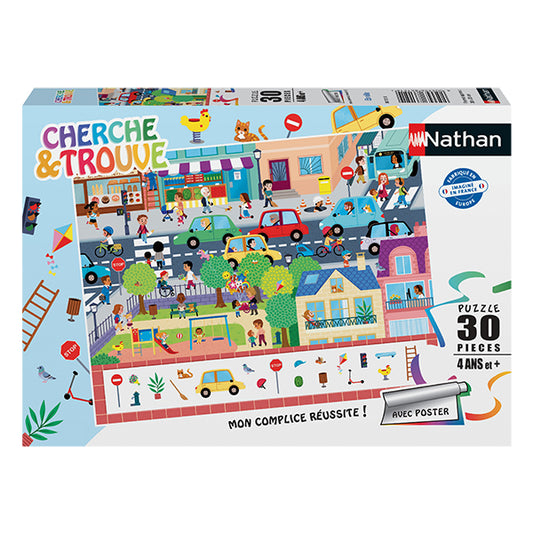 En ville (Cherche et trouve) puzzle 30 mcx