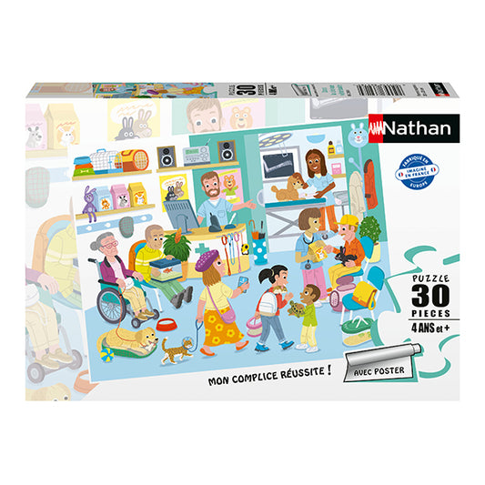 Dans la clinique vétérinaire puzzle 30 mcx
