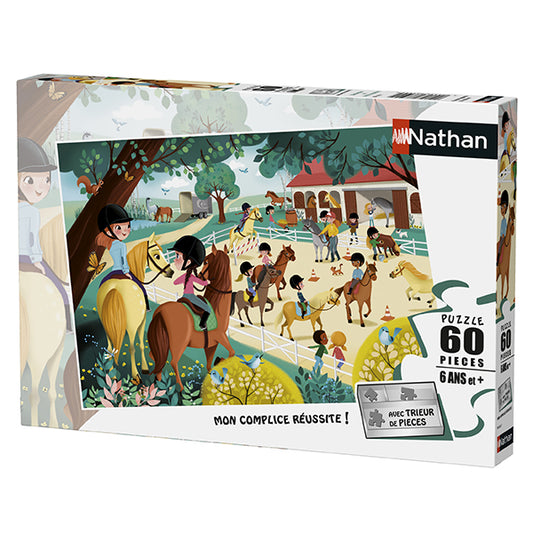 Bienvenue au centre équestre puzzle 60 mcx