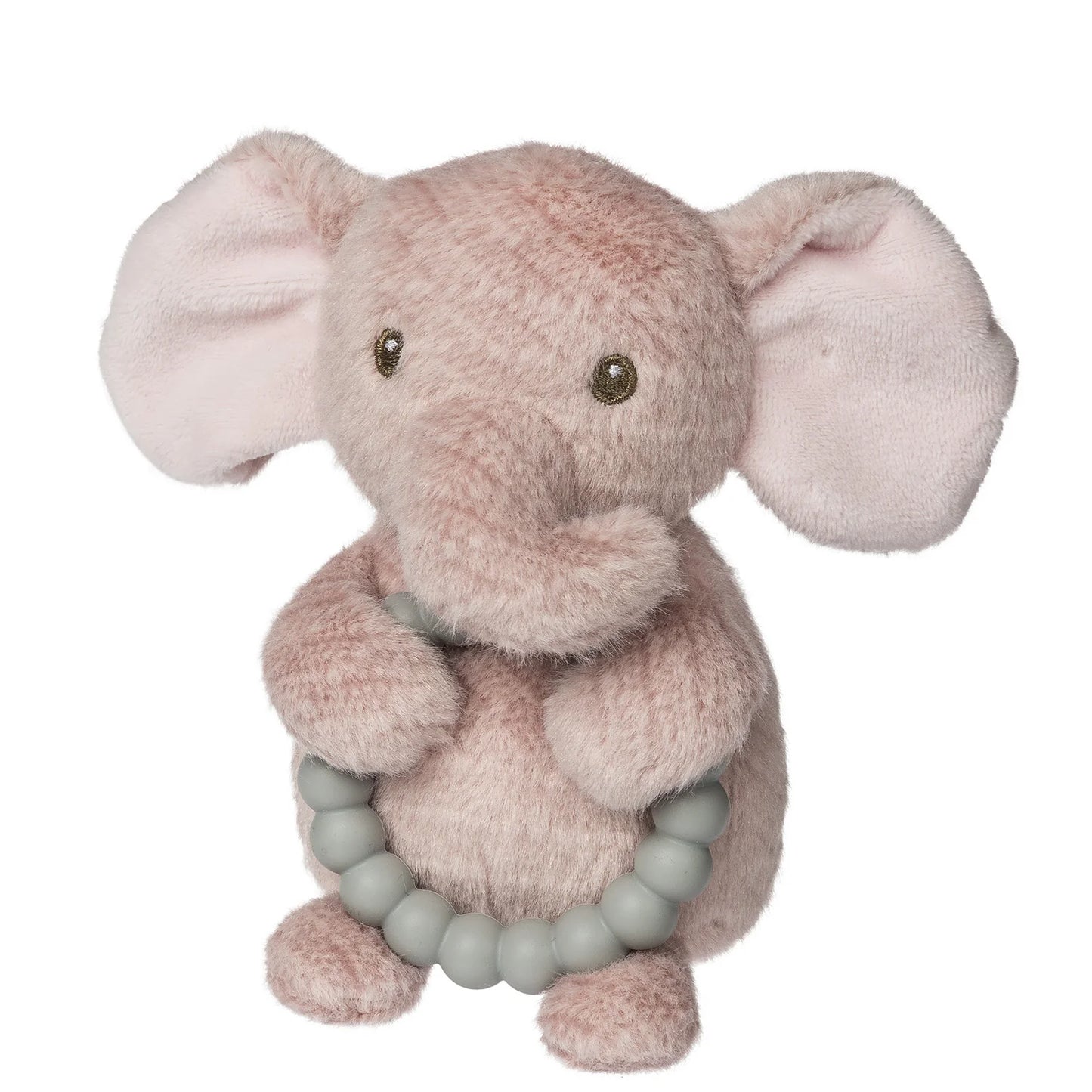 Hochet de dentition - Éléphant rose