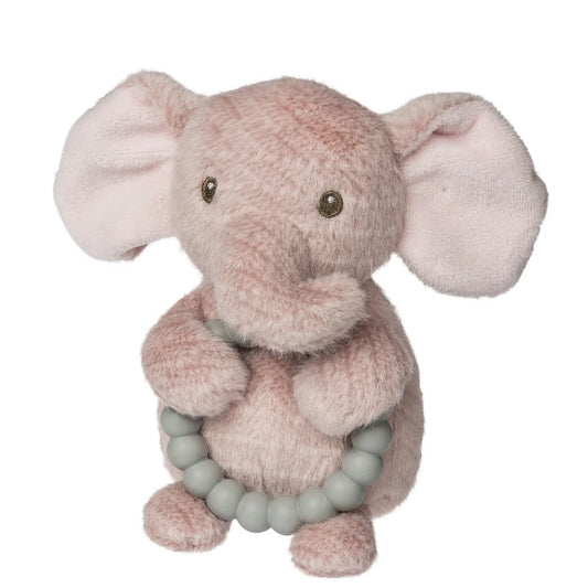 Hochet de dentition - Éléphant rose
