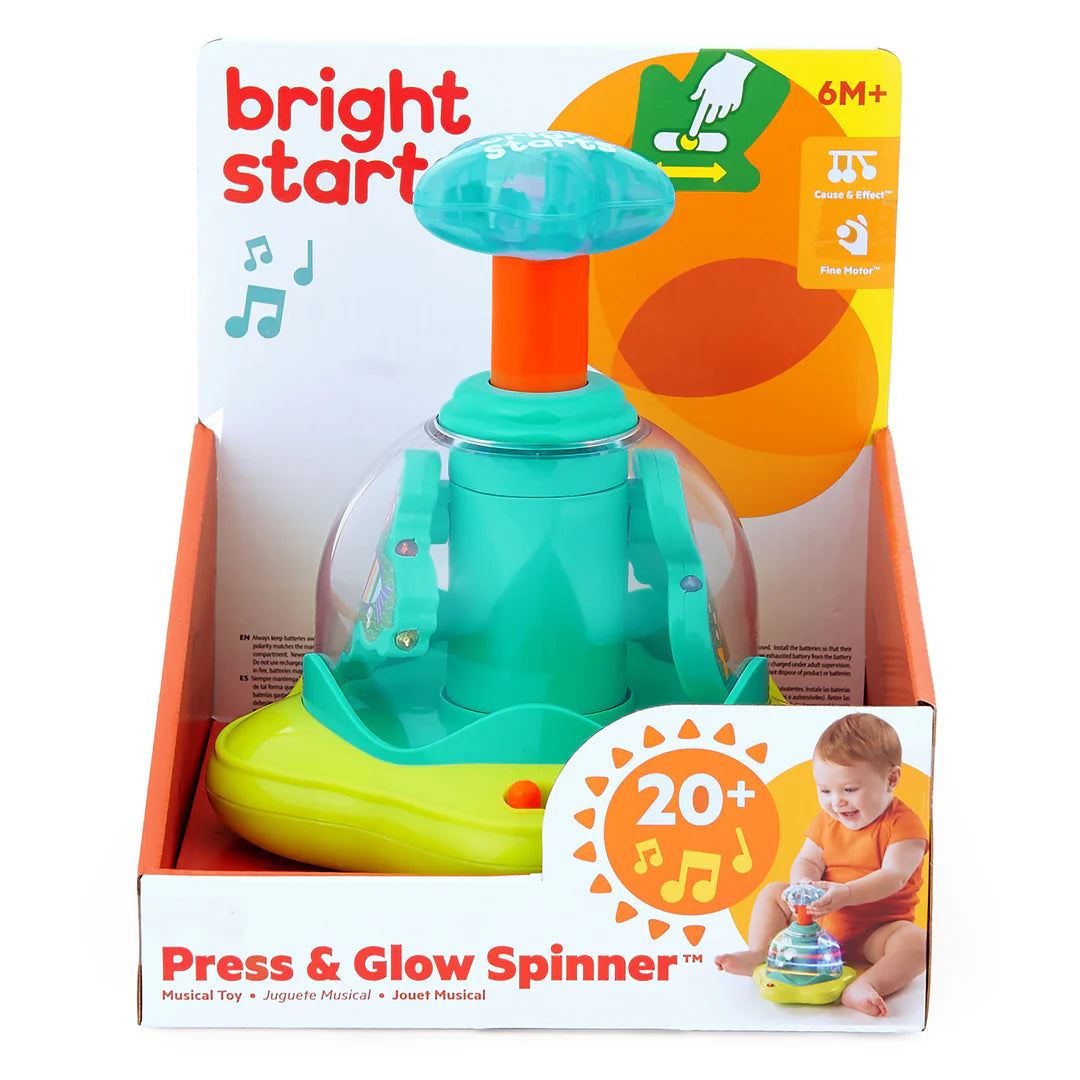 Spinner à pression lumineux