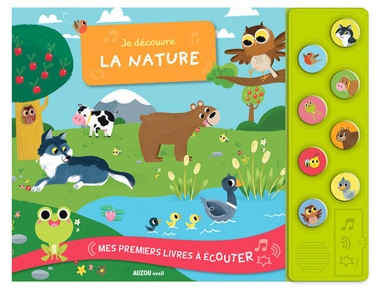 Mes premiers livres à écouter Je découvre la nature