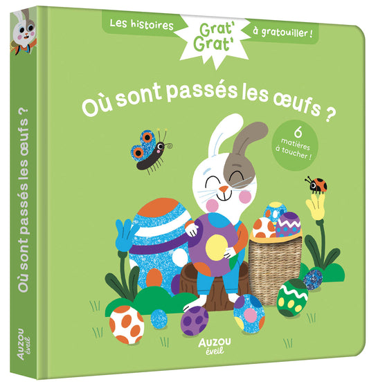 Livre grat grat où sont passés les oeufs?