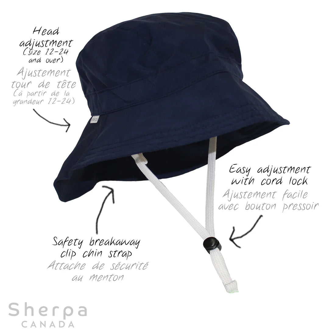 Chapeau Sport Nylon - Marine