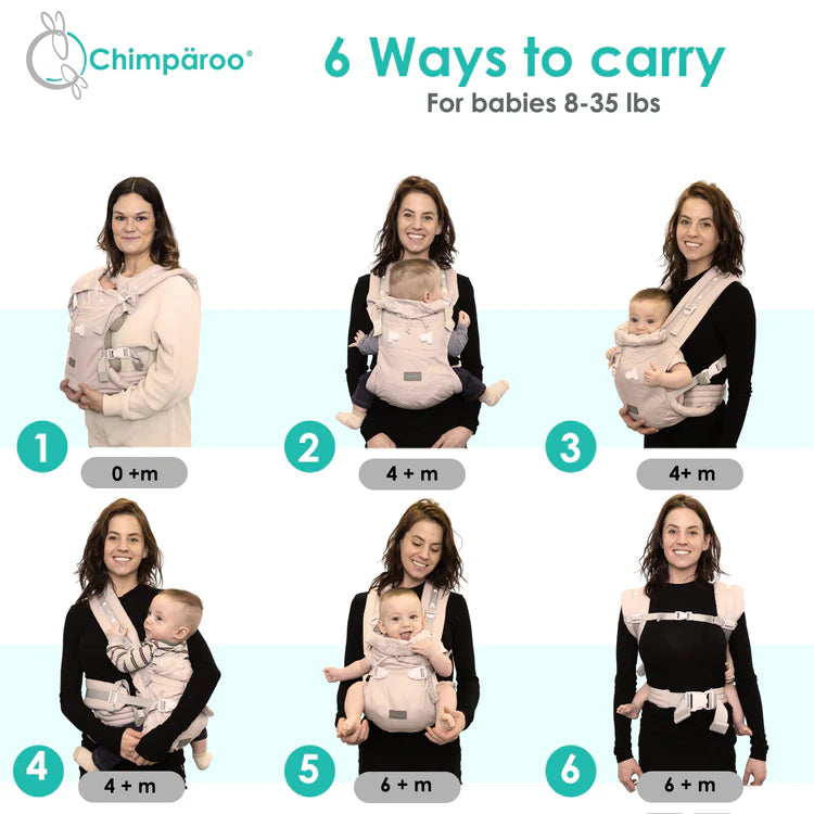 Porte-bébé compact PöpNgo pour poupons et petits enfants sable