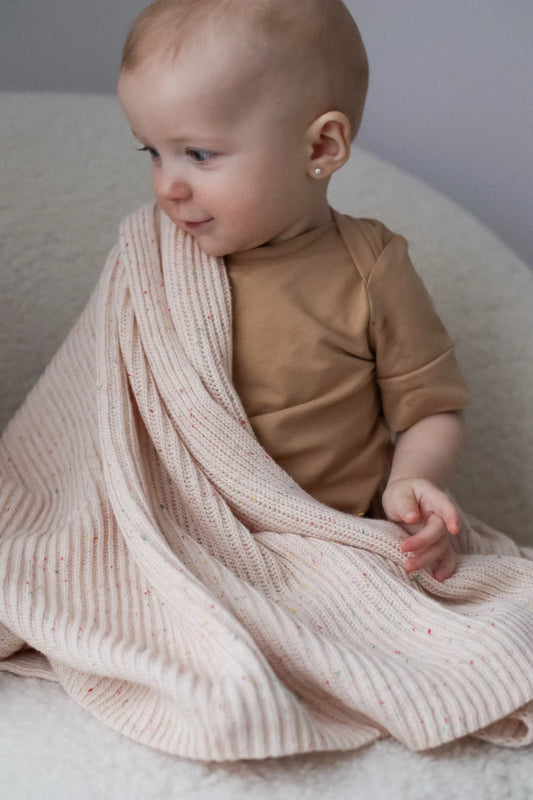 Doudou côtelée confetti